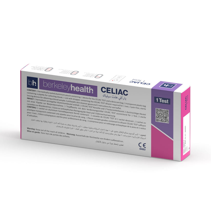 Celiac Disease Rapid Test Kit UK | Home Gluten Test – Berkeley Health ...