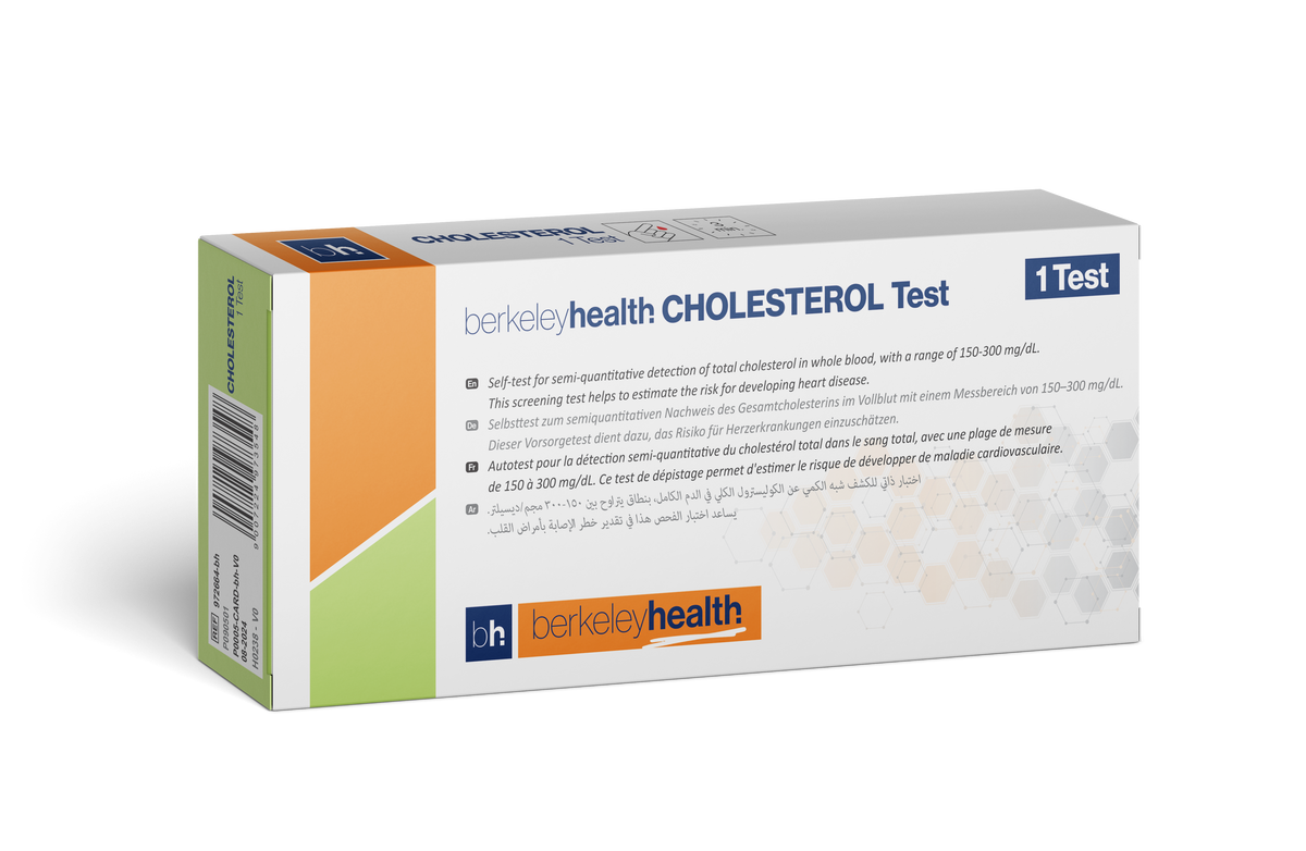 Instant Cholesterol Test Cholesterol Rapid Home Test Kit UK | Berkeley Health – Berkeley Health ...