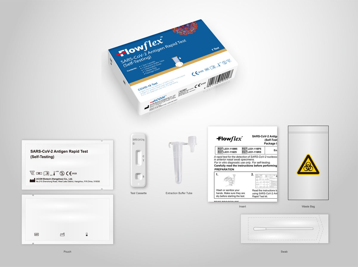 FLOWFLEX SARS-CoV-2 ANTIGEN (1 TEST)